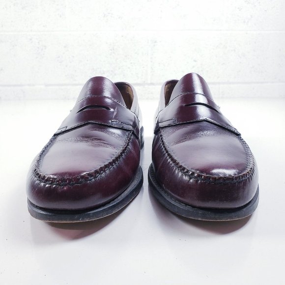 G.H Bass & Co Weejuns Men's Cordovan Leather Penny Loafer Size 12 Slip On - Picture 4 of 10